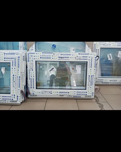 0600-Окно пластиковое ширина 900 высота 600. Профиль 60 , 32 стеклопакет, ФРАМУЖНОЕ-ОТКРЫВАНИЕ Артикул: 00000396