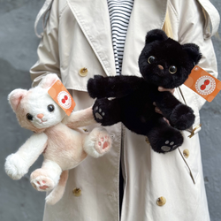 Мягкая игрушка Кошка 27 см