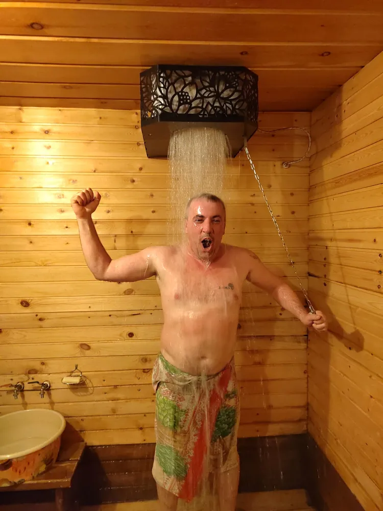Тропический душ баня №1
