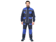 Куртка СИРИУС-ДВИН синяя с васильковым и молочной отделкой пл. 275 г/кв.м