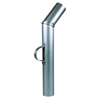 Труба для самовара 70 мм, оцинкованная, (520х130 мм)