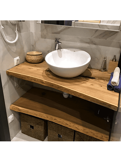 столешница под раковину ванную комнату из карагача