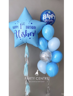 Набор happy 1st birthday Alisher!