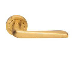 Дверные ручки Morelli Luxury PETRA OSA Цвет - Матовое золото