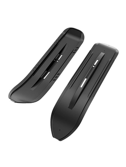 Накладки (расширители) лыжи оригинальные BRP 860202390/860202115 для BRP LYNX/Ski-Doo лыжи PILOT 7.4 REV Gen4, XP, XR, XU, XS, XM, REV (OEM лыж: 505074736)