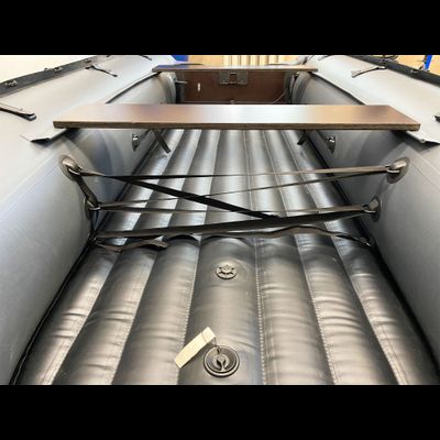 Моторная лодка ДИКИЙ 380 НДНД серый