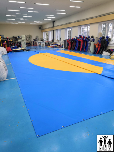 Покрывало для борцовского ковра из тентовой ткани