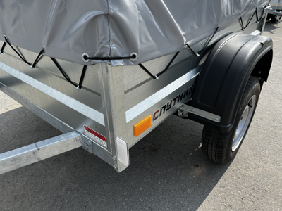 Прицеп «Спутник PRO» (1900х1200х370) оцинкованная рама, с силовым подрамником