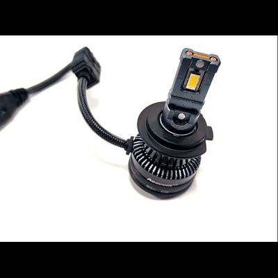 Светодиодные автолампы головного света Aozoom P9/H7 с вентилятором, 12V, 52W, 5500K, чип Korea WТ52 (2шт)