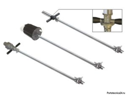 Насадка для мойки емкостей МI85 с гидроприводом; 20 л/мин; 107 бар; (нерж) вход 3/8 г.