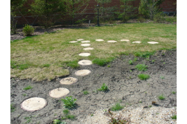 Благоустройство территорий природным камнем