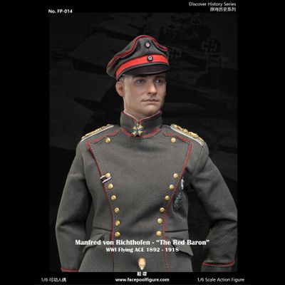Манфред фон Рихтгофен, Красный Барон - Коллекционная фигурка 1/6 scale Manfred von Richthofen The Red Baron Special Edition (FP014B) - Facepoolfigure