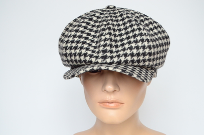 Кепка Италия Alfonso D ' Este 41985 черно - белая