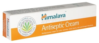 Крем-антисептик от порезов, ожогов и кожных инфекций Antiseptic Cream Himalaya, 20гр
