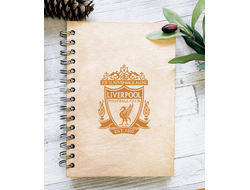 Скетчбуки деревянные Ливерпуль, Liverpool FC