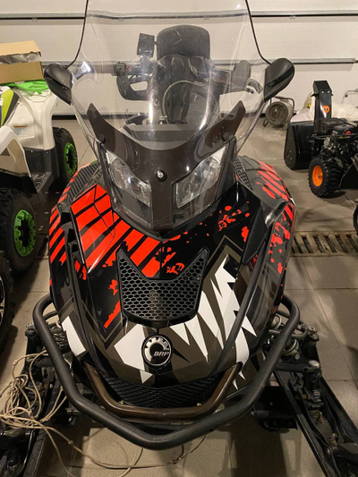Наклейки на снегоход  Lynx Ranger Expedition Commander 2011-2019 №1214