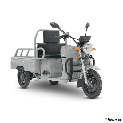 Грузовой электротрицикл Rutrike Амулет 1100 72V1000W серый