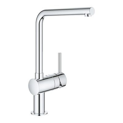 GROHE. Смеситель для мойки Minta, поворотный L-образный излив, 31375000