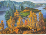 НХ. Осень Холст, масло 30Х40 (56)