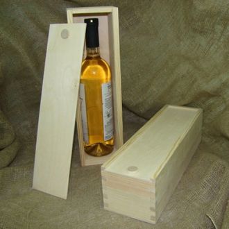 Футляр деревянный для бутылки