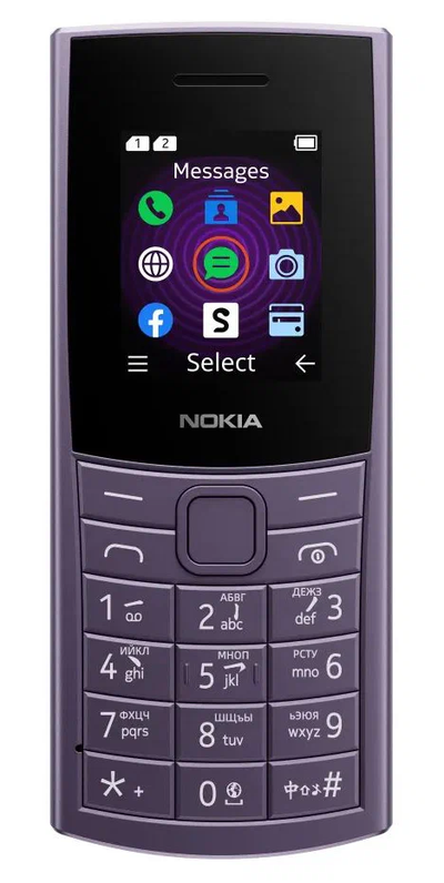 Nokia 110 DS 4G  (TA-1543) Фиолетовый