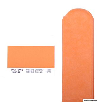 Помпон из бумаги 20 см Светло-оранжевый