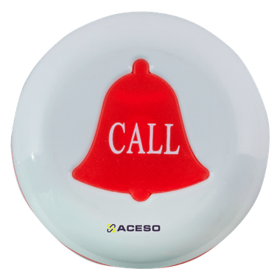 K-V ВЛАГОЗАЩИЩЁННАЯ КНОПКА ВЫЗОВА (БЕЛЫЙ/КРАСНЫЙ)