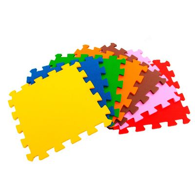 Мягкий пол для детской комнаты 33x33 см., 9 эл.