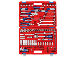 Набор инструментов 123 предмета, универсальный МАСТАК 01-123C