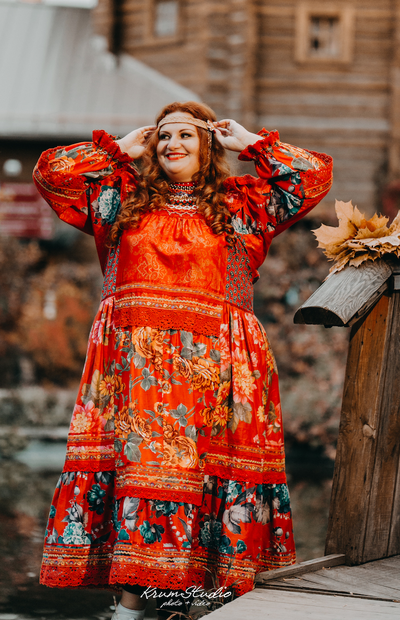 Платье "Русское Барокко"