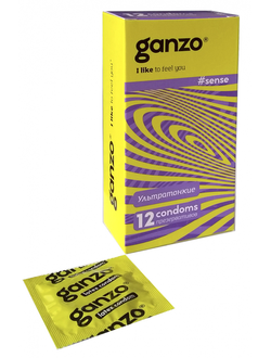 ПРЕЗЕРВАТИВЫ GANZO SENSE NO12