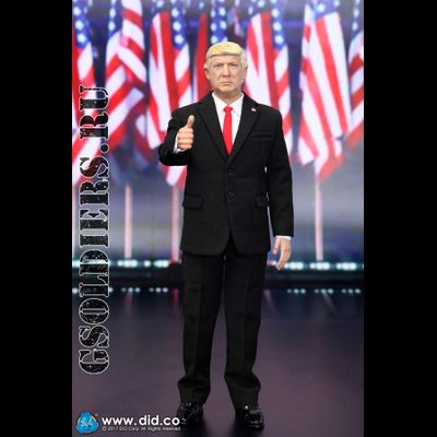 Дональд Трамп  - Коллекционная фигурка 1/6 Donald Trump (AP002) - DID