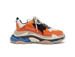 Кроссовки Balenciaga Triple S оранжевые