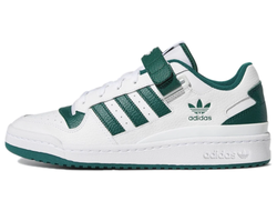 Adidas Forum Low Dark Green White