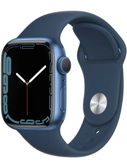 Умные часы Apple Watch Series 7 41 мм, синий омут