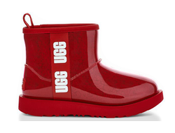 Ugg Kids Classic Clear Mini Red