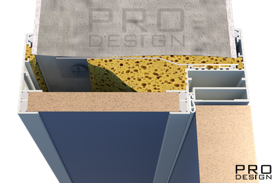 Комплект двери Pro Design Telescopic Egger 2200 мм