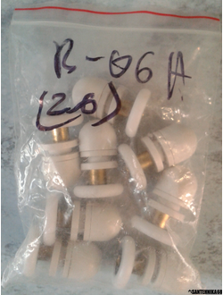 Ролики для душевой кабины эксцентрик одинарный 4шт