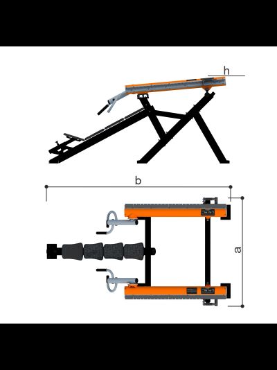 Уличный тренажер &quot;Жим наклонный&quot; Romana 211.09.00