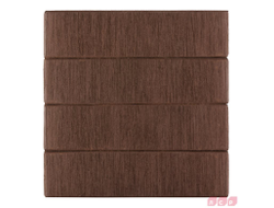 Кирпич темно-коричневый тростник 1 НФ ЛСР