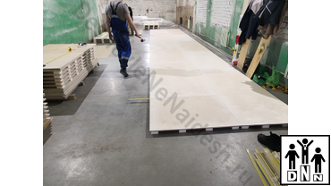 Помост для художественой гимнастики, производство