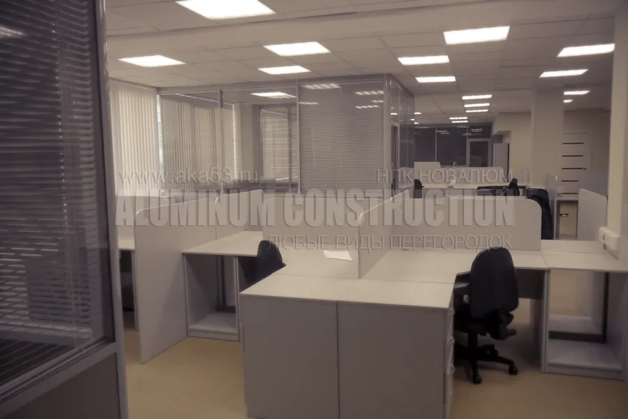 Офисные стационарные перегородки 
Великий Новгород, Нехинская, 61