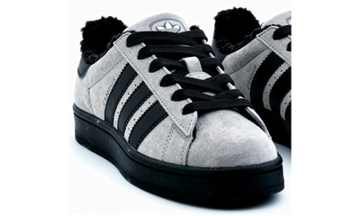 Кроссовки Adidas Campus 00s Light Grey Black зимние