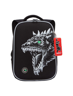 Рюкзак школьный GRIZZLY RAw-497-3  Черный