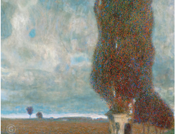 Купить греющую картину с фото репродукции Густава Климта Большой тополь II