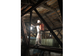 Огнезащитная обработка деревянных конструкций, металла и тканей