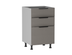 Кухня ВАТЕЛЬ - Стол с ящиками СЯ-50 Мокко