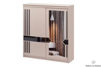 Шкаф-купе № 25 Меланж 200 см