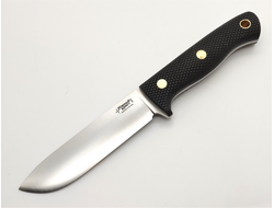 Нож Кедр сталь N690 чёрная микарта