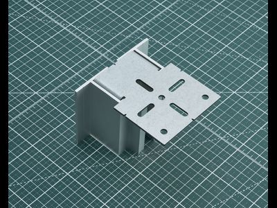 SK-TK торцевой кронштейн для монтажа SKILLED трека к стене